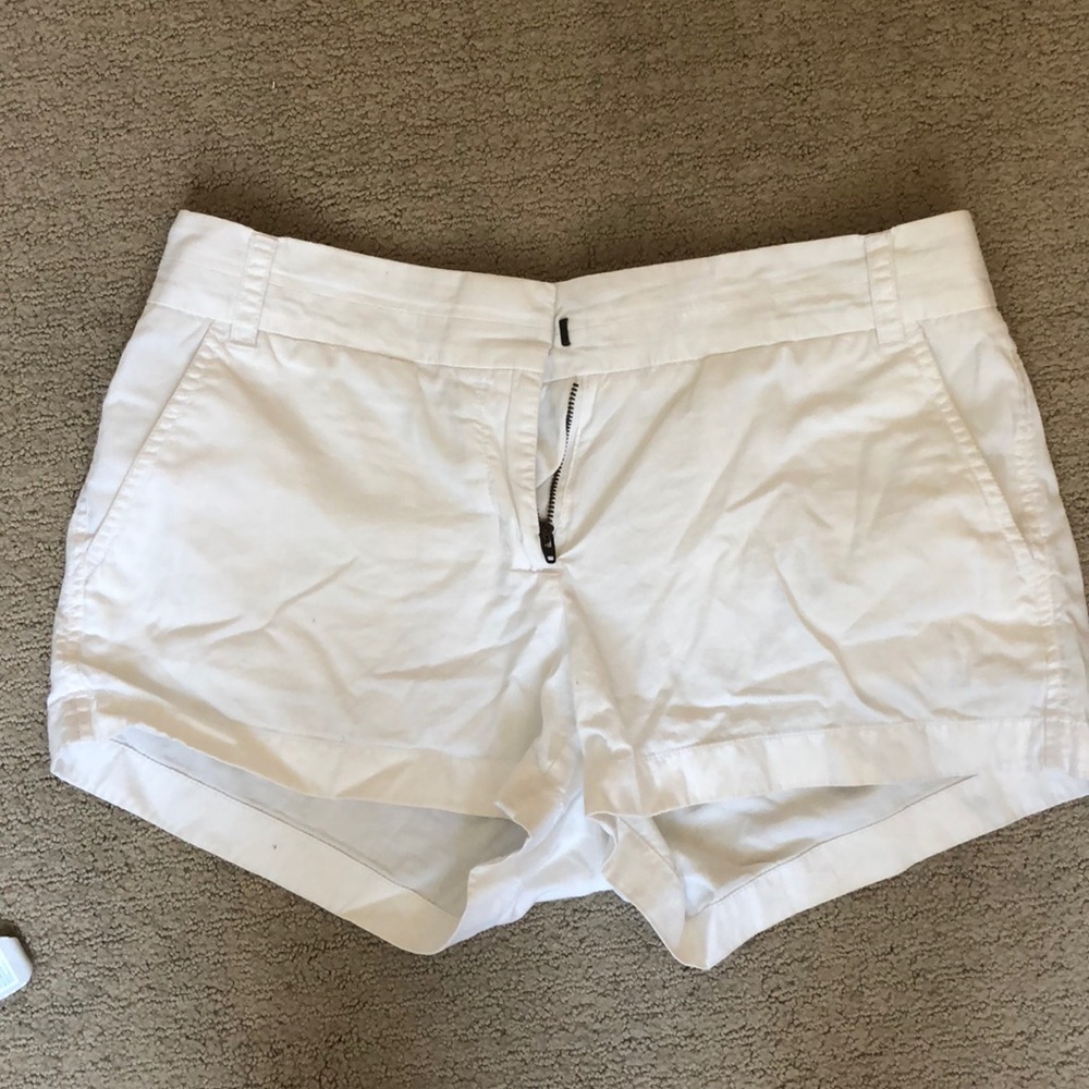 J. Crew Factory Size 6 White Shorts